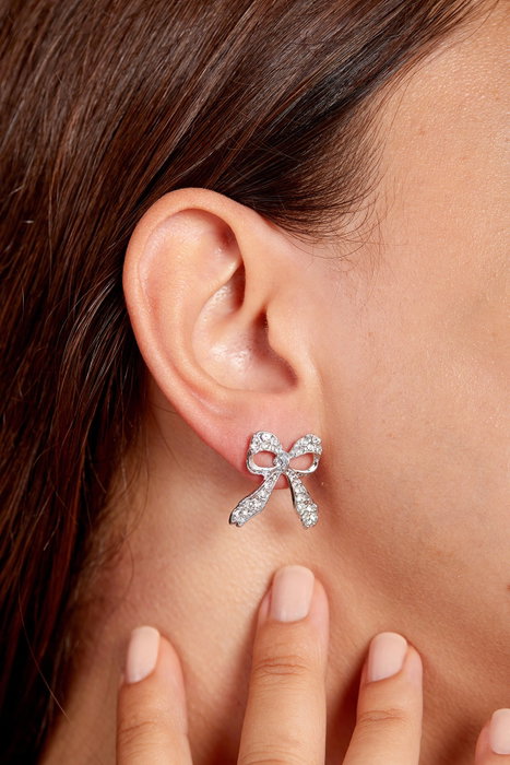Heliophilia Silver Pendientes de Metal en Plata
